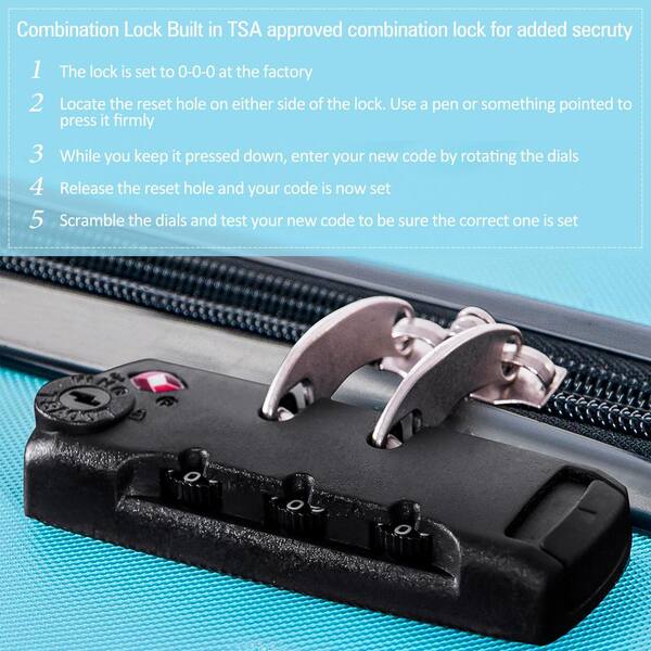 TSA Friendly Key Lock Instructions Prokas Luggage By Traveler's Choice