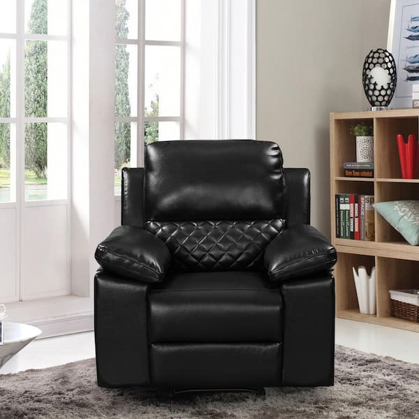 air leather recliner