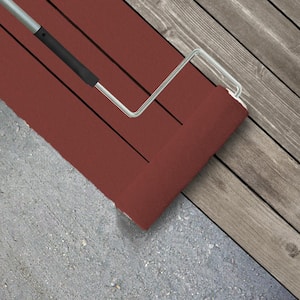 1 gal. #180D-7 Roasted Pepper Textured Low-Lustre Enamel Interior/Exterior Porch and Patio Anti-Slip Floor Paint