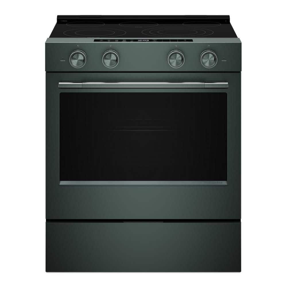 30 in. 5 Element Slide-In Electric Range in Juniper wih EvenHeat Hyper Element price history on PriceWatchPro