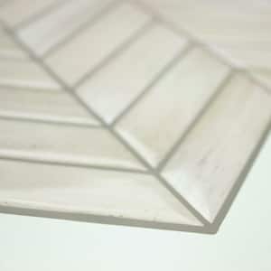 10.5 in. x 10.5 in. Chevron Distressed Wood Peel and Stick Tiles (4-Pack)