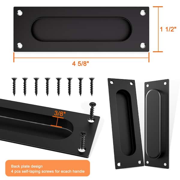 ARK DESIGN 144 in. x 96 in. Solid Core 1-Lite Mirror White Primed