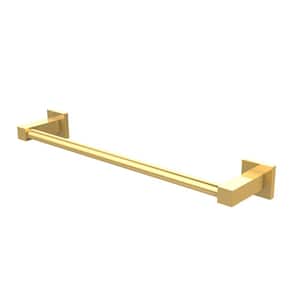 Montero Collection Contemporary 18 in. Towel Bar in Unlacquered Brass