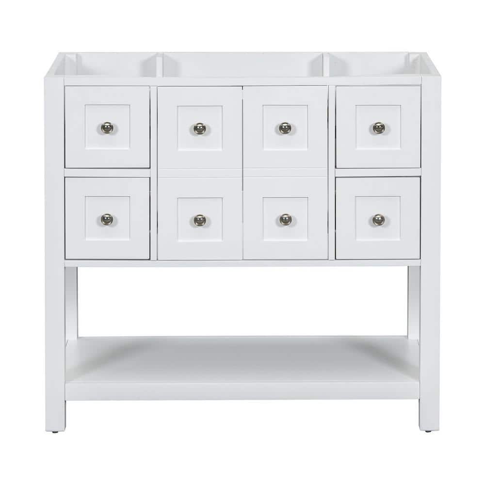 36 in. W x 17.9 in. D x 33 in.H Freestanding Cabinet, Bath Vanity Cabinet w