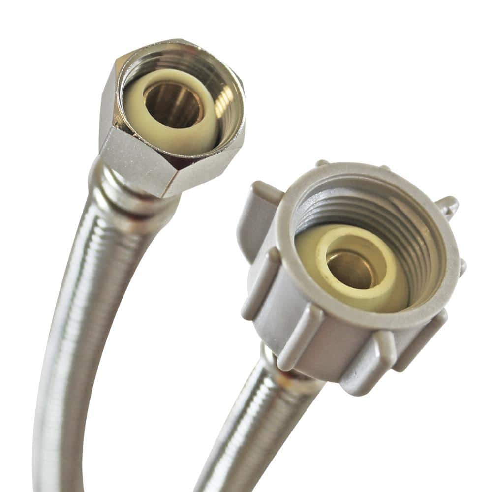 1/2 in. Compression x 7/8 in. Ballcock x 16 in. L Braided Stainless Steel Toilet Connector price history on PriceWatchPro