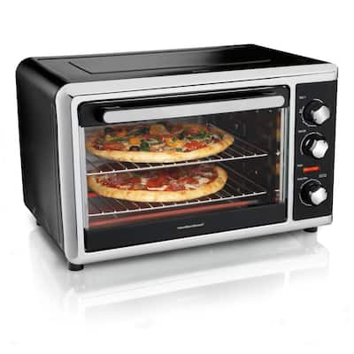 VEVOR Commercial Convection Oven 60 Qt. Half-Size Conventional Oven 1800 W  4-Tier Toaster Electric Silver Baking Oven, 120 V RFXHLM68L110V42FZV1 - The  Home Depot