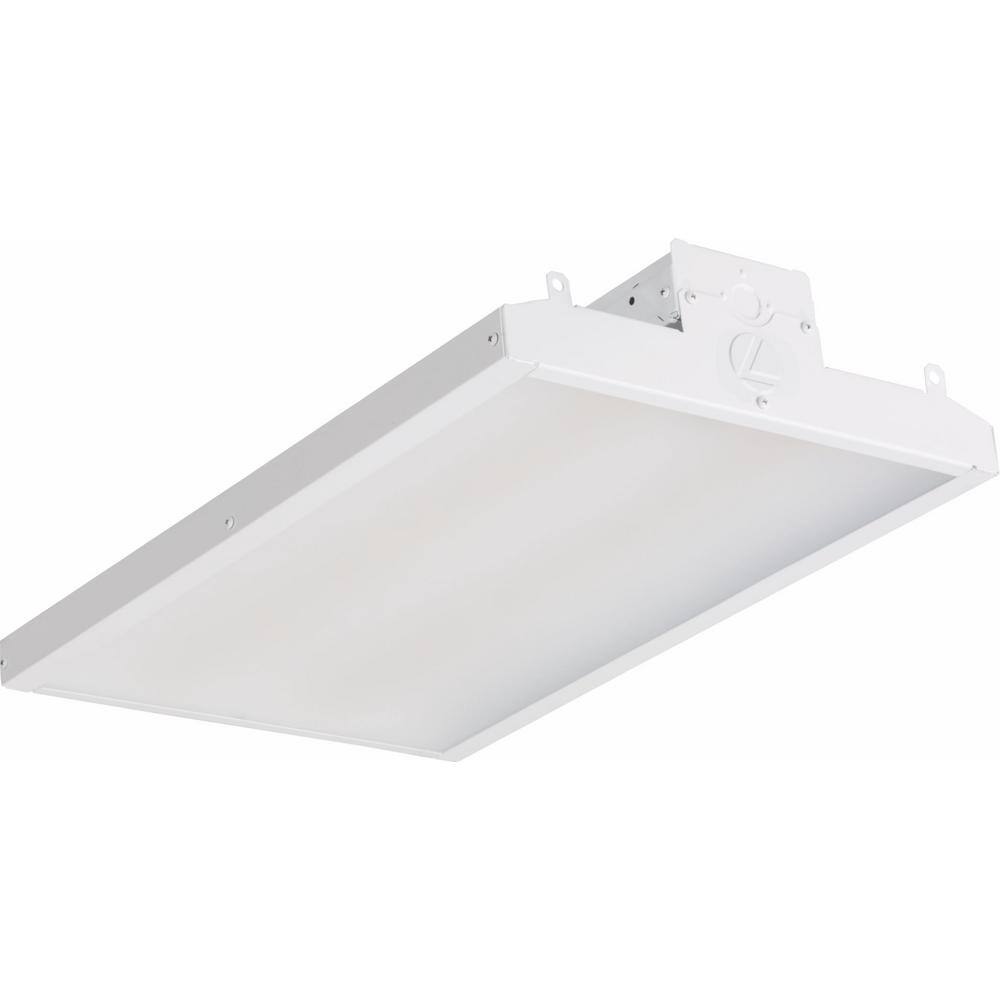 Sleek White 4000K Cool White Dimmable LED High Bay Light, 22"