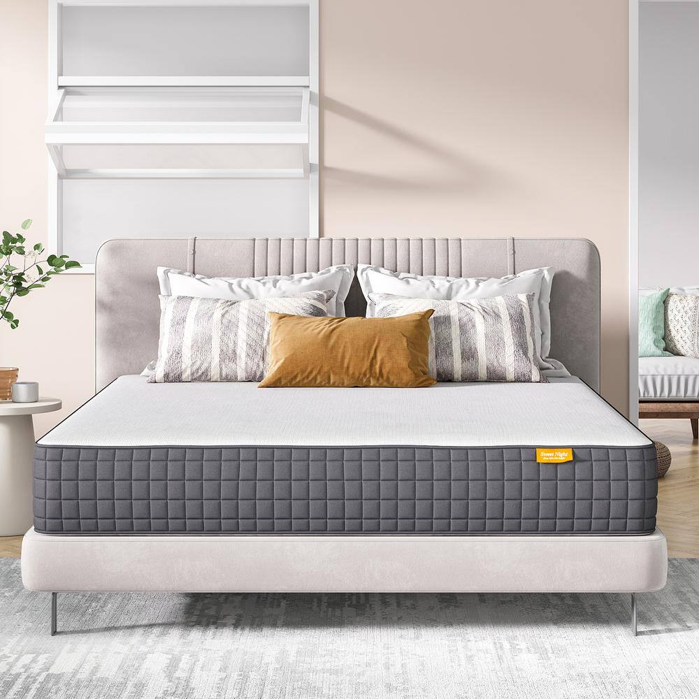 Reviews for Sweetnight 10 in. Medium to Firm Memory Foam Tight Top King