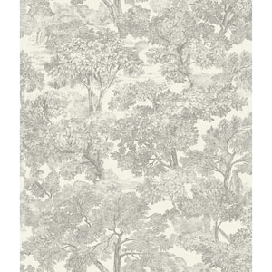 Spinney Grey Pre-Pasted Non-Woven Wallpaper Sample