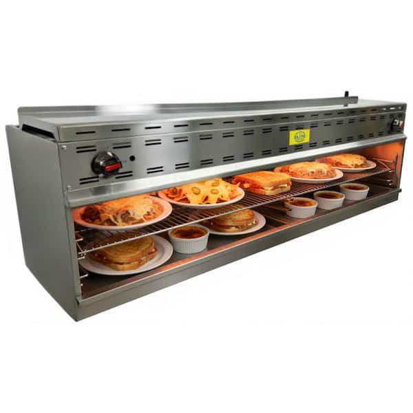 72 in. Commercial NSF Gas Cheese Melter Broiler EDCM72 in Stainless Steel