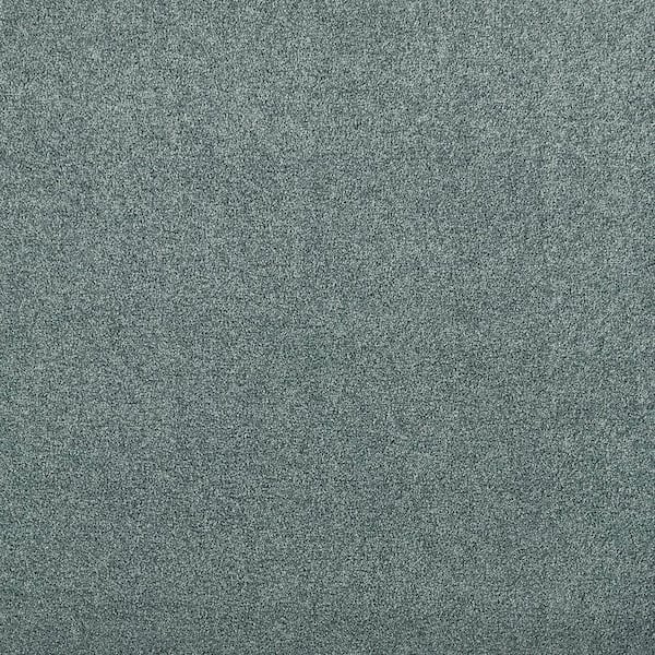 Hainsridge Tide Waters Blue 68 oz. Triexta Texture Installed Carpet