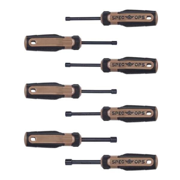 SPEC OPS Metric Nut Driver Set, Hollow Shaft, 40% More Torque