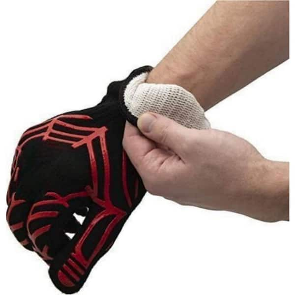 Cubilan BBQ Gloves, Grilling Gloves Heat Resistant Oven Gloves