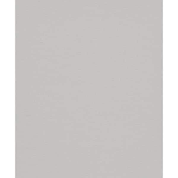 Unbranded Bricks and More Collection Plain Grey Texture Matte Finish Vinyl on Non-Woven Non-Pasted Wallpaper Roll