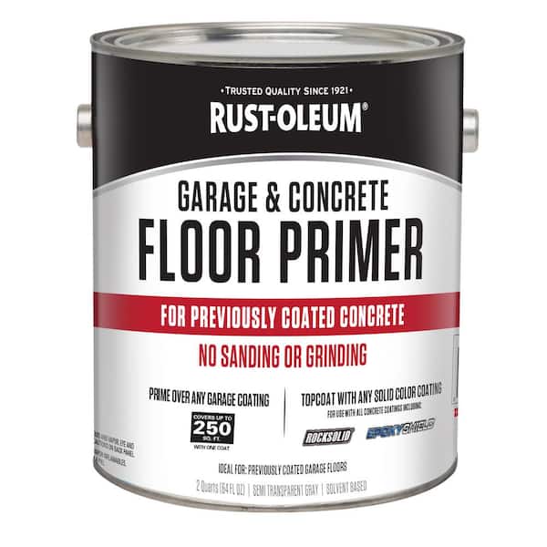 Rust-Oleum 2 qt. Garage and Concrete Interior Floor Primer (2-Pack)