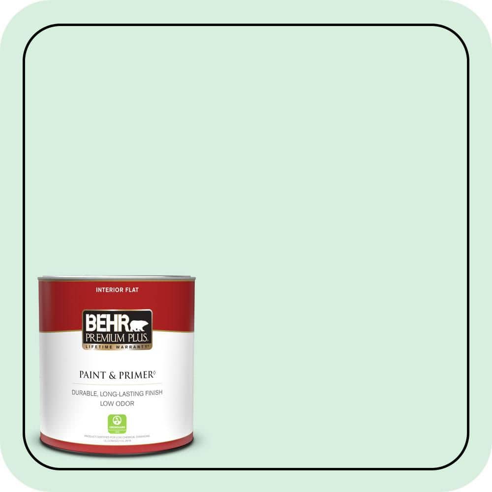 1 qt. #P410-1 Pondscape Flat Low Odor Interior Paint & Primer price history on PriceWatchPro