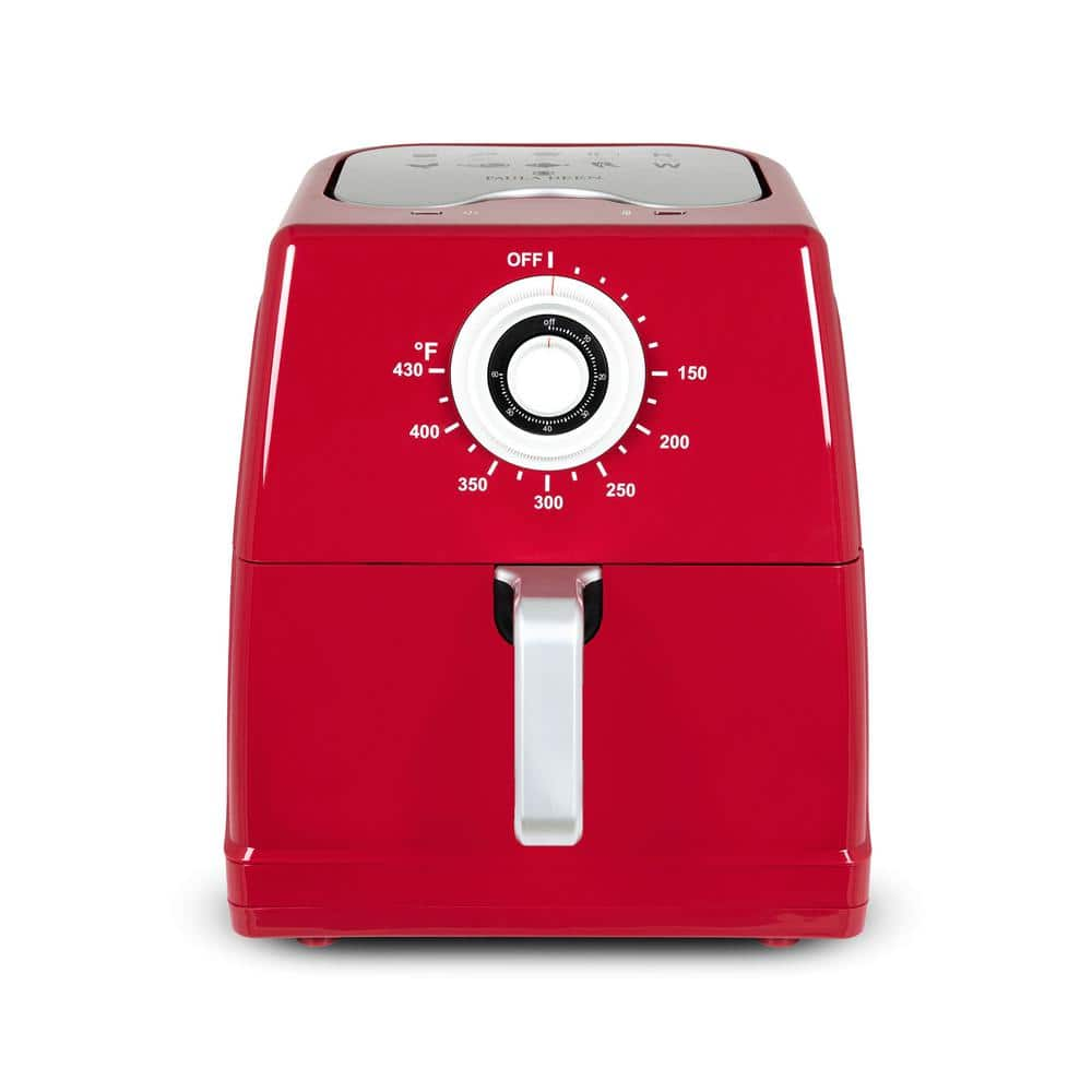 Paula Deen Qt Ruby Red Air Fryer With Rapid Air Circulation System ...