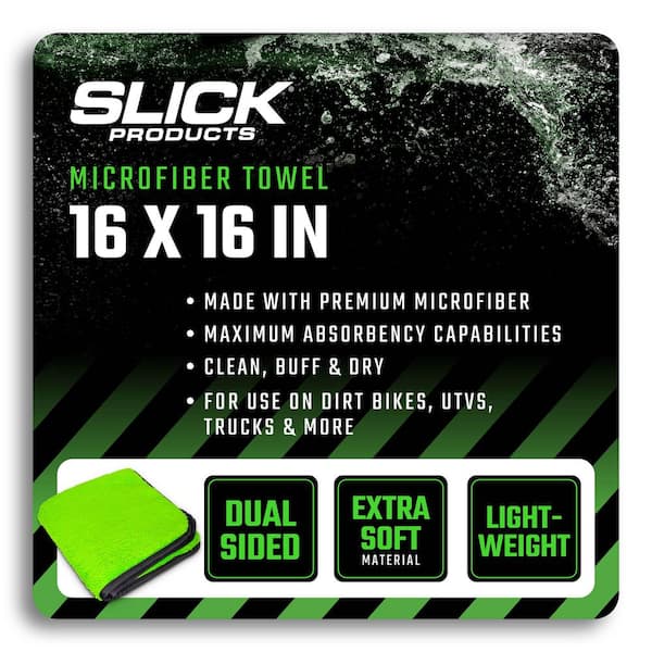 Extra Plush Dual Sided Microfiber Towel with Maximum Absorbency