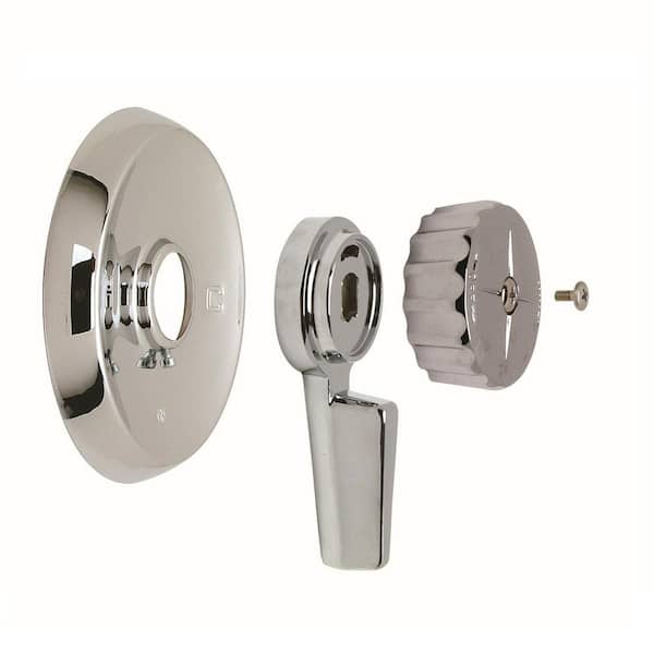 BrassCraft 1-Handle Tub and Shower Trim Kit #MTR-5 CLR COMPLETE for Mixet Non-Pressure Balance Valves Chrome (Valve Not Included)