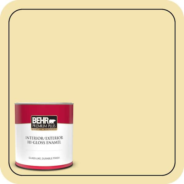 BEHR PREMIUM PLUS 1 qt. #390C-3 Windsong Hi-Gloss Enamel Interior/Exterior Paint & Primer