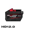 Milwaukee M18 18V Lithium-Ion REDLITHIUM FORGE HD 12.0 Ah Battery Pack 48-11-1813