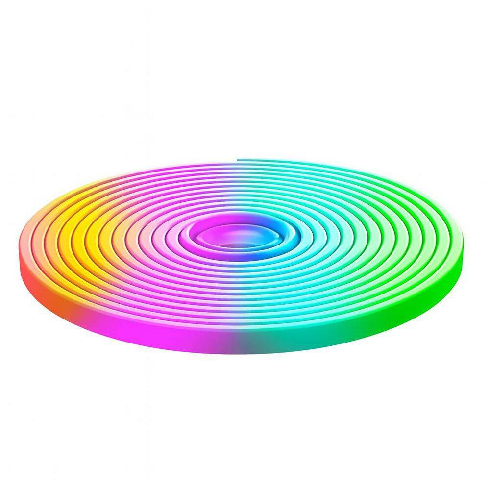 16.4 ft. Integrated LED White Strip Light Fixture, IP65 Waterproof, RGB Color Changing, Remote Control‎, Plastic price history on PriceWatchPro