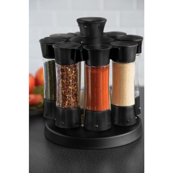 Kitchen Art 25005 Elite Auto-Measure Spice Professional, Black