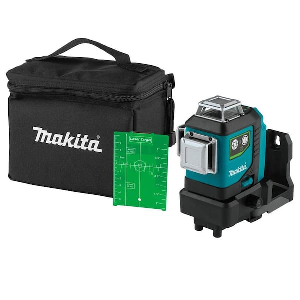 Makita 12V max CXT Lithium-Ion Cordless Self-Leveling 360-Degree 3-Plane Green Laser Level (Tool Only)
