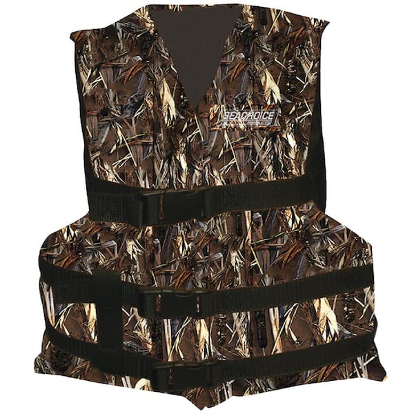 Seachoice Camouflage 40 in. x 62 in. General Purpose Type III Life Vest