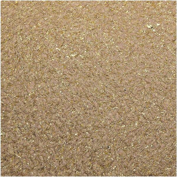 Silk Wallpaper - Versailles I - Textured Surface Wallcovering - Brown - Trowel apply