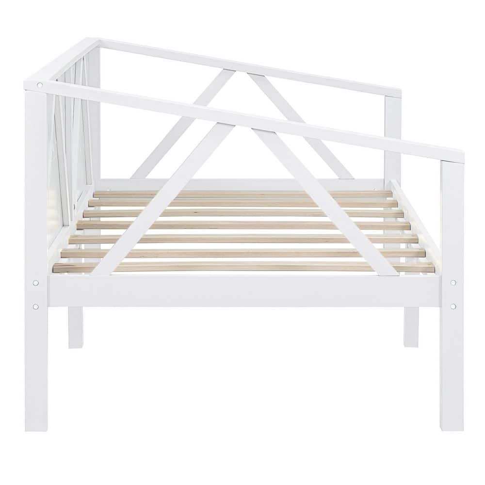 Espresso Brown Wood Frame Full Size Daybed with Wood Slat Support - thumbnail 7