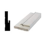 1.25 in. D 4.563 in. W Wood Primed Finger-Jointed Reversible Exterior Door Frame with Angled Sill Cut