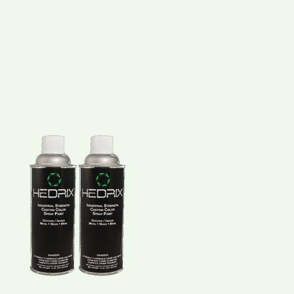 Hedrix 11 oz. Match of 5C6-2 Lolita Green Flat Custom Spray Paint (2-Pack)
