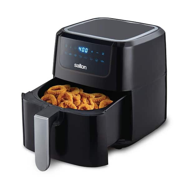 Large 4.5-Quart Air Fryer LED Touch Digital Screen, 8 in 1, Nonstick B -  household items - by owner - housewares sale
