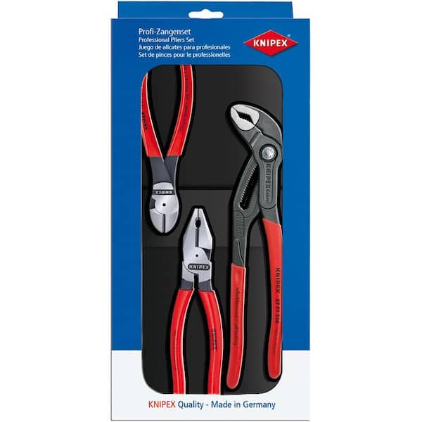 Knipex 3-Piece 10 in. Pliers Set