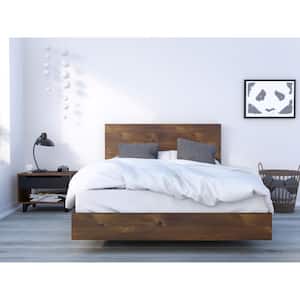 Barista 3-Piece Truffle and Black Full Size Bedroom Set