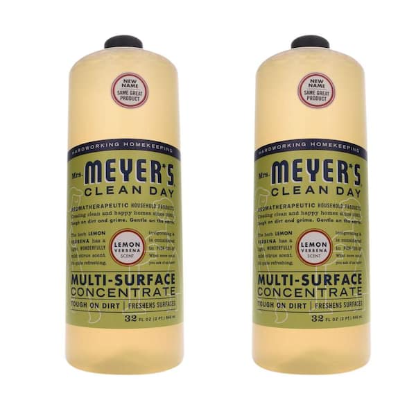 Mrs. Meyer's Clean Day 32 oz. Lemon Verbena Multi-Surface Concentrate (2-Pack)