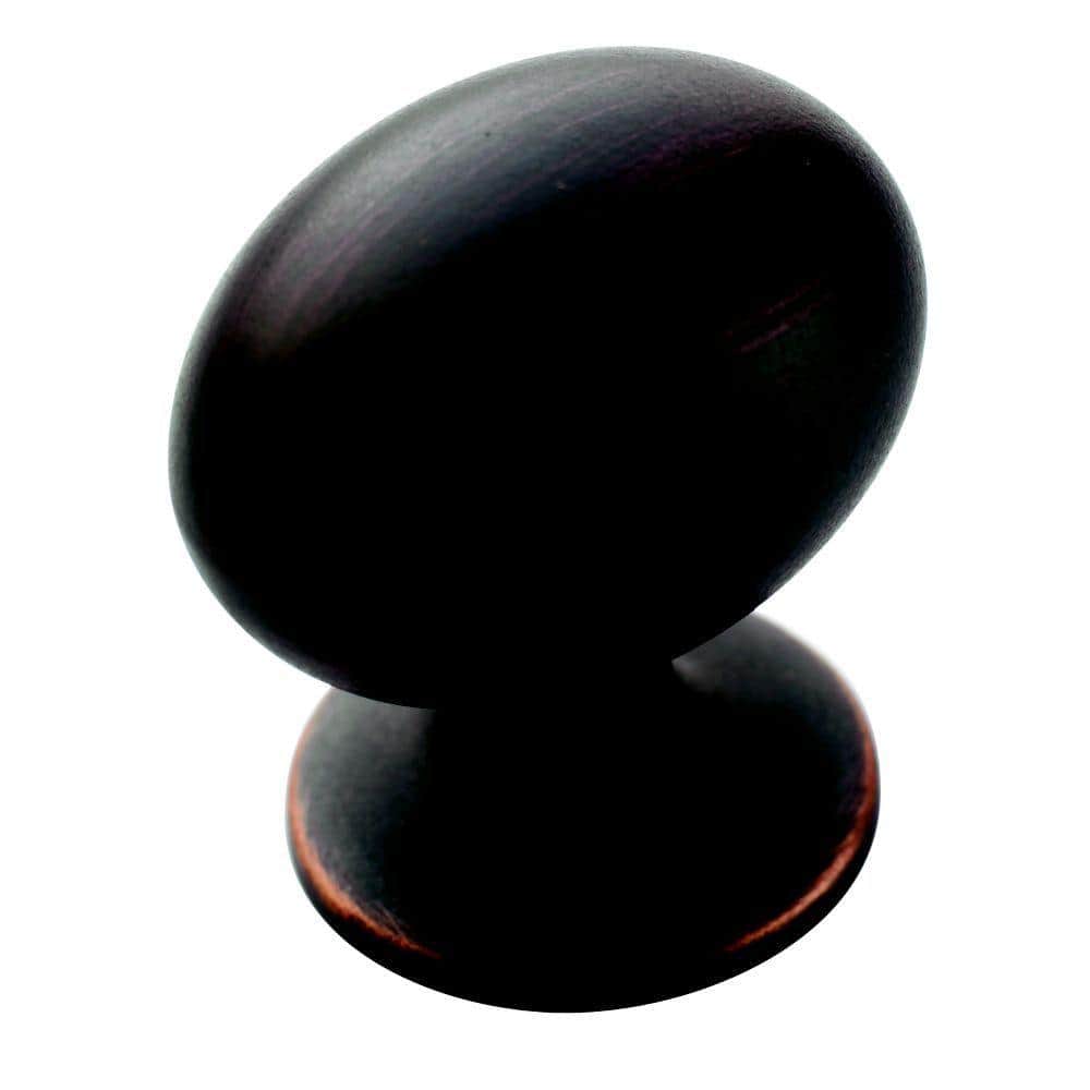 Everyday Heritage 1-3/8 in. (35mm) Classic Oil-Rubbed Bronze Oval Cabinet K