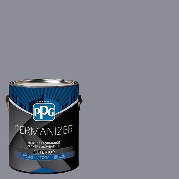PERMANIZER 1 gal. PPG1043-5 Flannel Pajamas Satin Exterior Paint