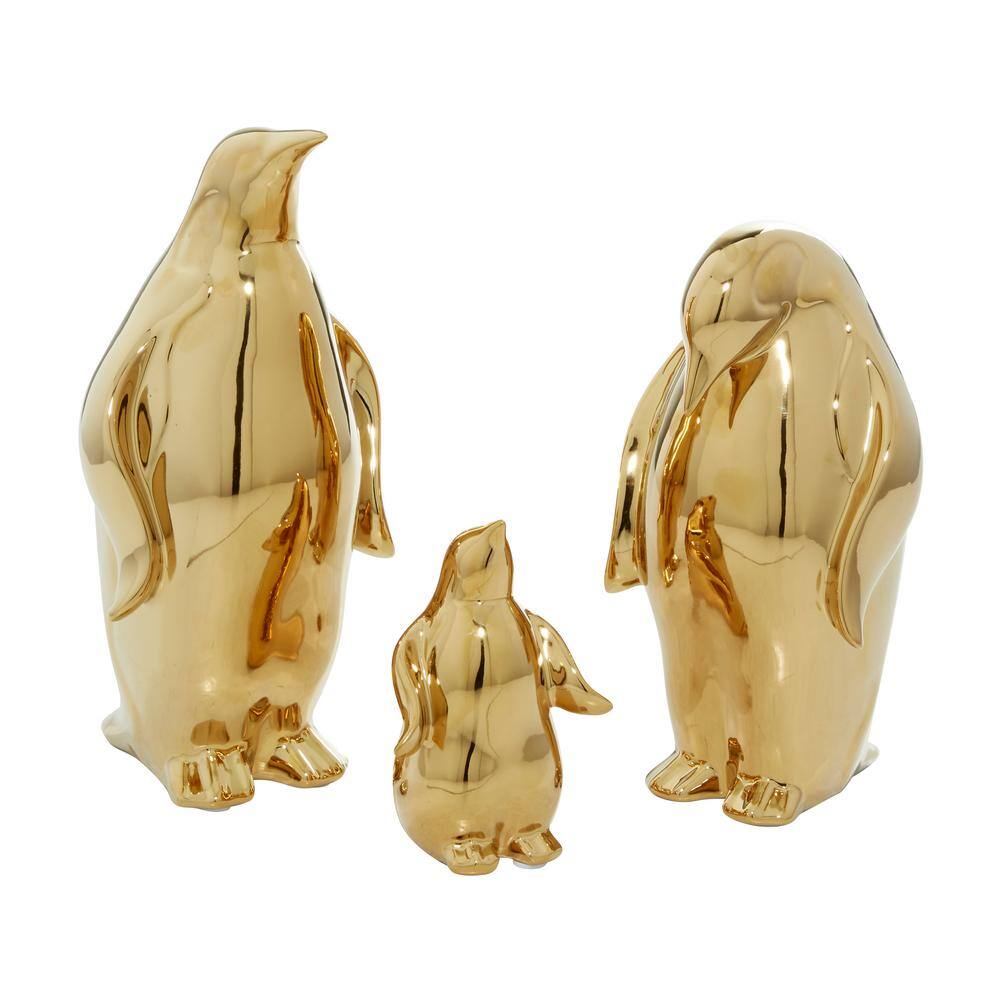 Litton Lane Beige Polystone Turtle Sculpture (Set of 3) 57167 - The ...