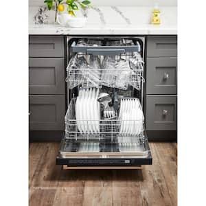 24 in. Stainless Steel Top Control Smart Dishwasher, 120-volt Stainless Steel Tub