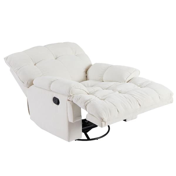 Rankok Recliner Chair for Adults Thickened Sponge Cushion Recliner with  Adjustable Backrest and Footrest Single Reclining Sofa Chair for Living  Room