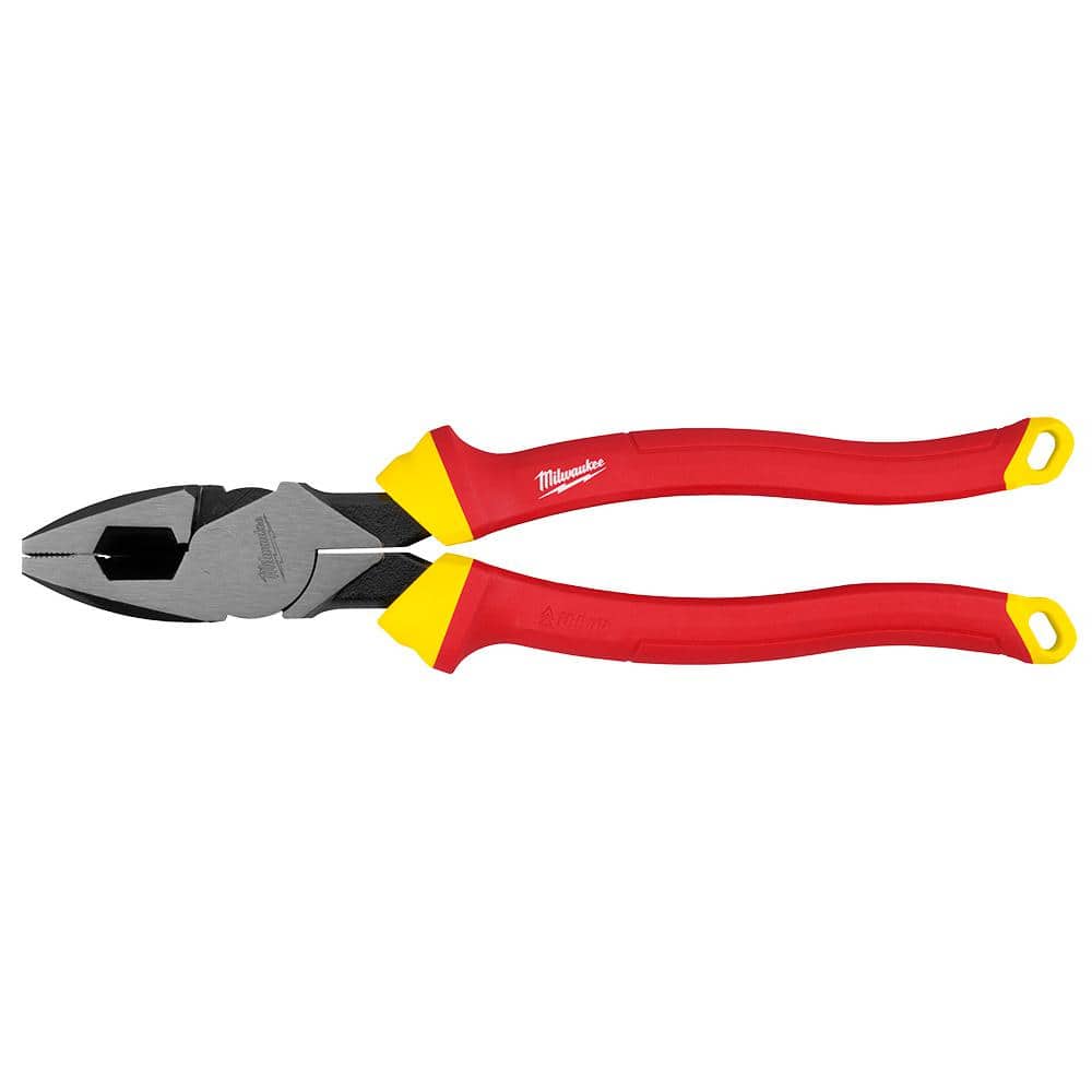 Milwaukee 1000V Insulated 9 in. Lineman's Pliers 48-22-2209 - The