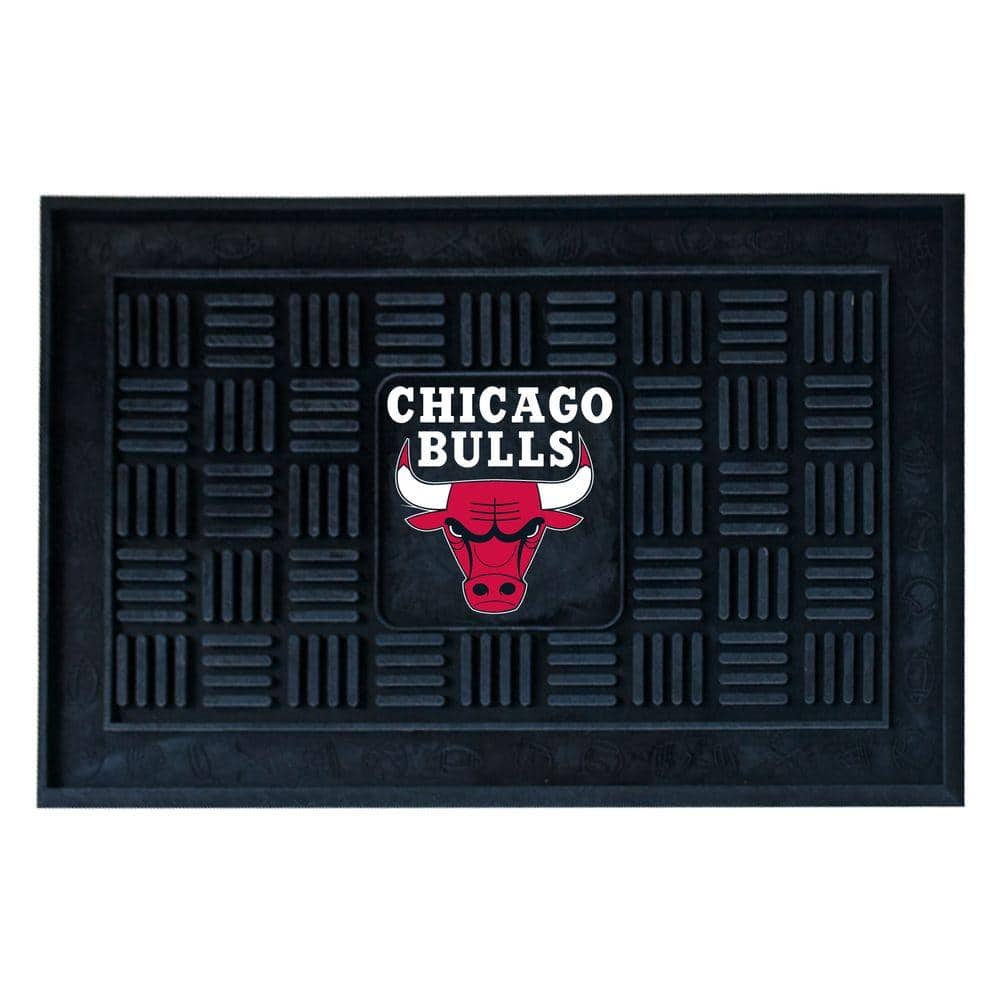  NBA Chicago Bulls Red & Black Plastic Pennant Banner