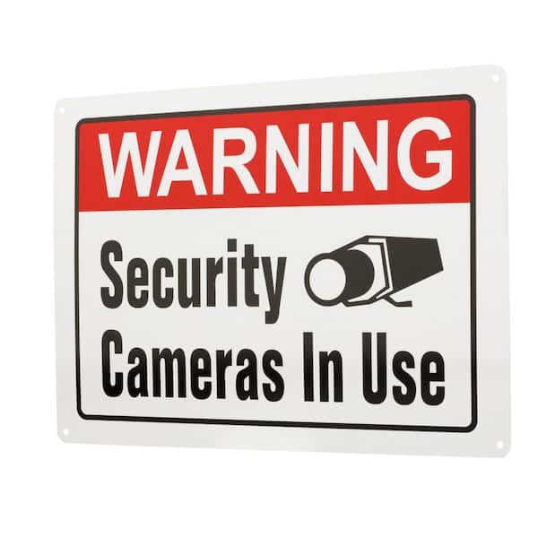 warning surveillance sign