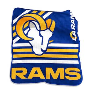 LA Rams Multi-Colored Raschel Throw