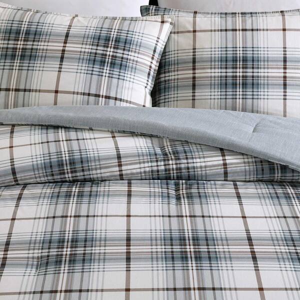 Couverture à motif - Gris/carreaux - Home All | H&M CA