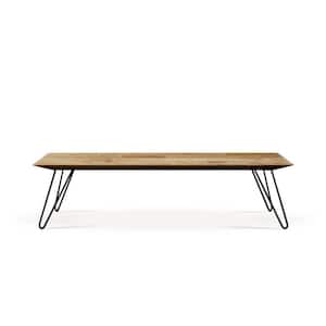 Cabrillo 55 in. Natural Low Rectangle Wood Coffee Table