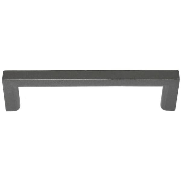 Cosmopolitan 3-3/4 in. Matte Grey Drawer/Cabinet Bar Pull