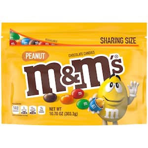 2 x M&M's Party Bags Milk Chocolate Peanut Flavour Share Bag 1kg